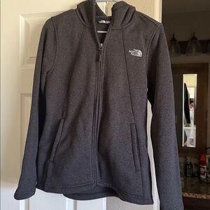 The North Face Charcoal Full-Zip Jacket